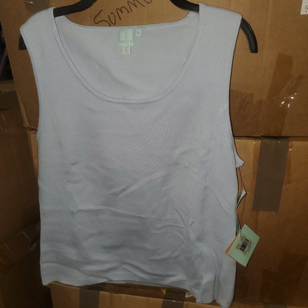 Shu shu medium tank top light blue